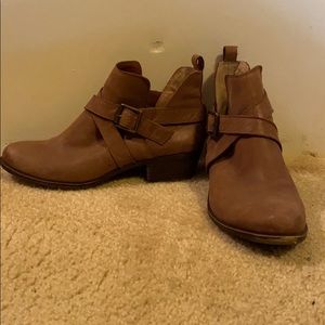 Lucky brand strap booties